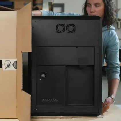 Udpakning af Prusa CORE One L