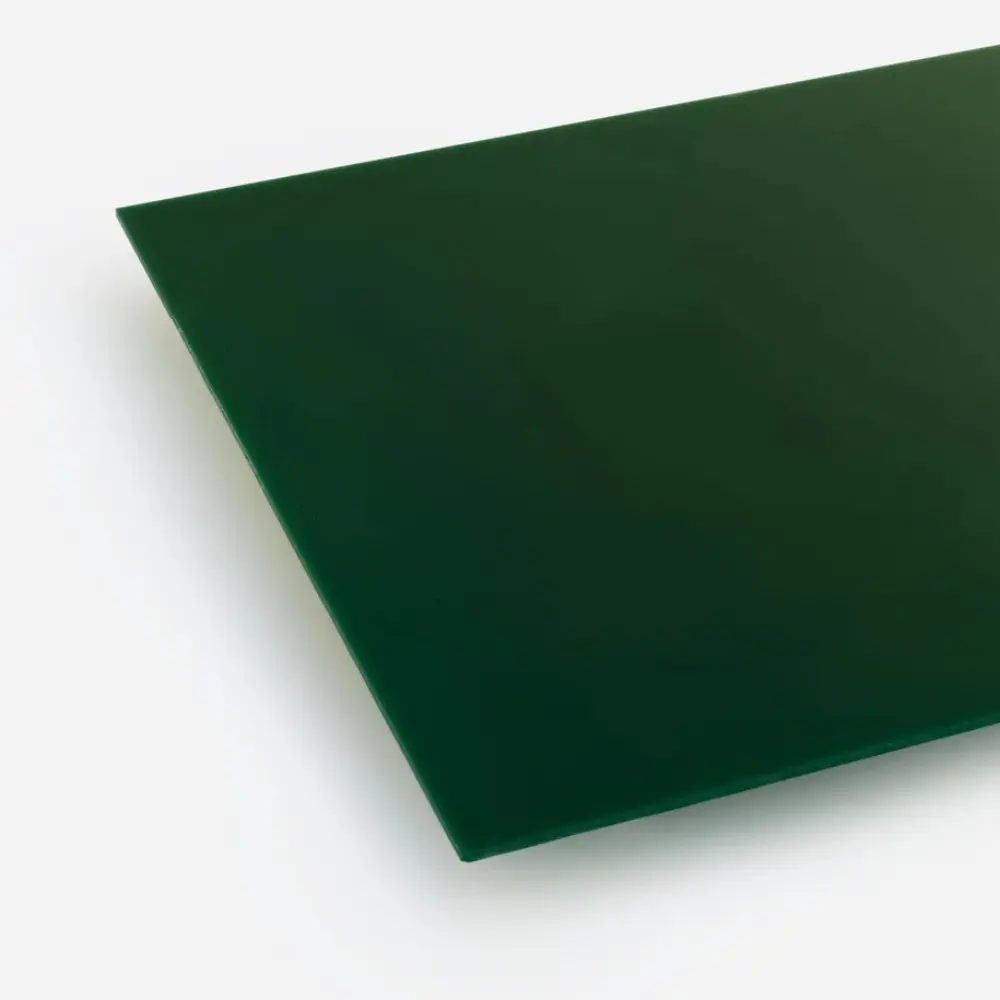 3mm Grøn akryl - Støbt - Akrylplader