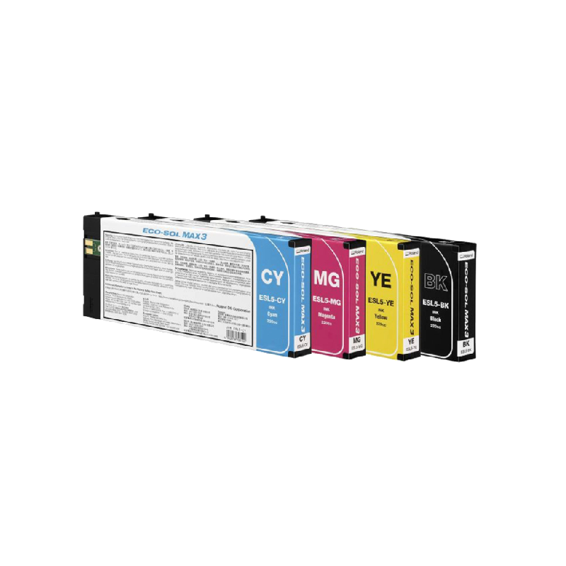[ESL5] ESL5 blækpatroner, 220 ml - ECO-SOL MAX
