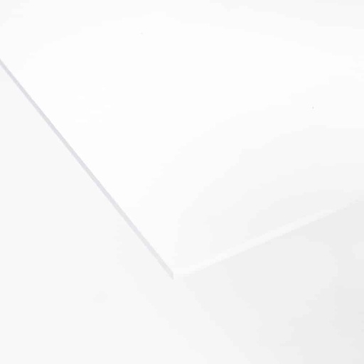 [MT-ACR-WHTEX-5MM] 5mm Hvid Akryl - Ekstruderet