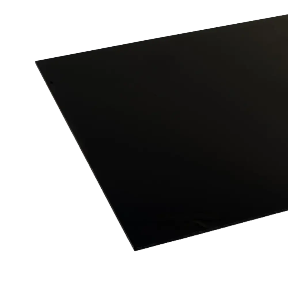 3mm Sort akryl - Støbt - Akrylplader