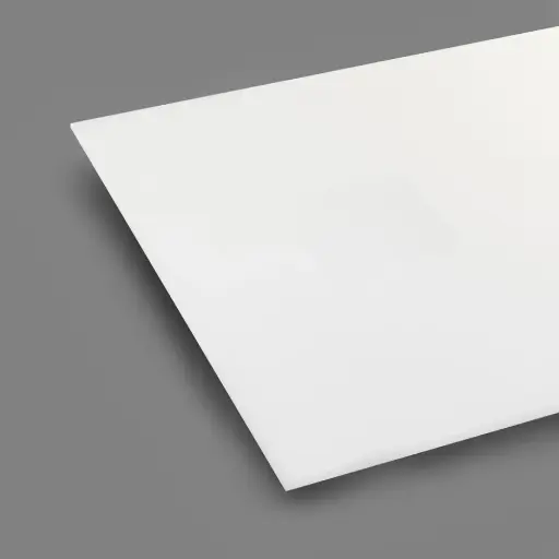 3mm Hvid akryl - Støbt - Akrylplader