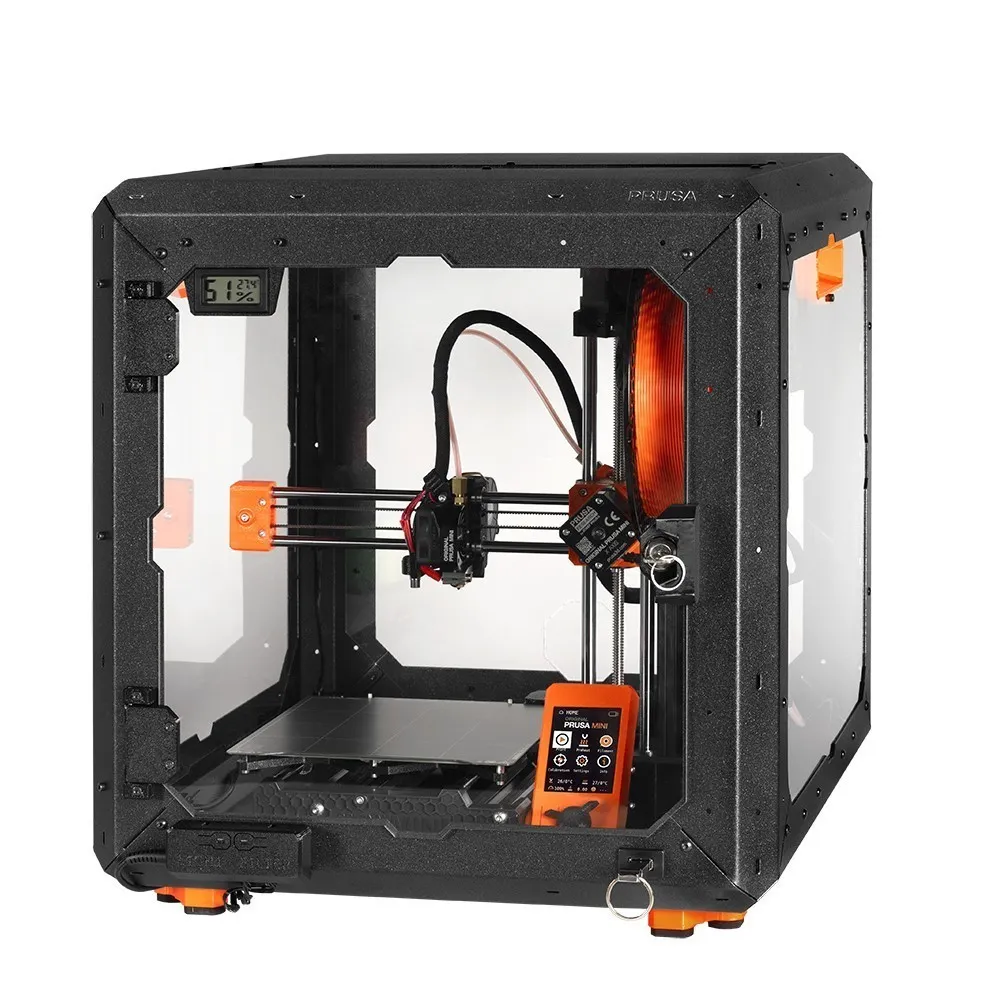 [PrusaMini-S] Original Prusa Mini+ 3D Printer (Semi samlet) - Enclosure Bundle